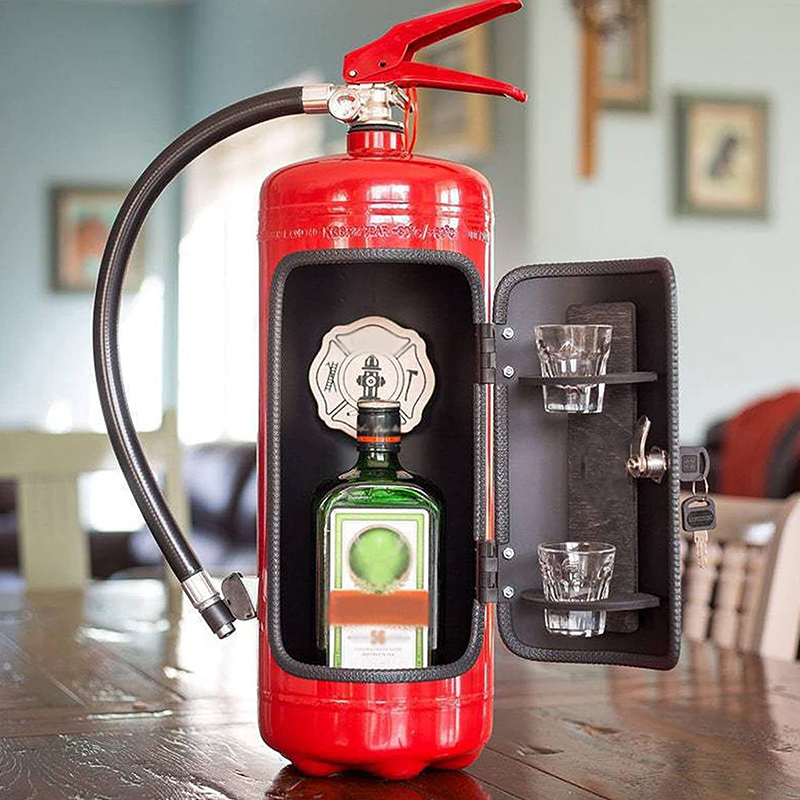 Fire Extinguisher Small - Винная коробка в форме огнетушителя, миниатюрное