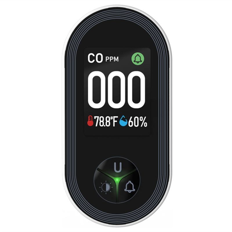 Co Detector Plug - Встроенный детектор угарного газа с звуковой