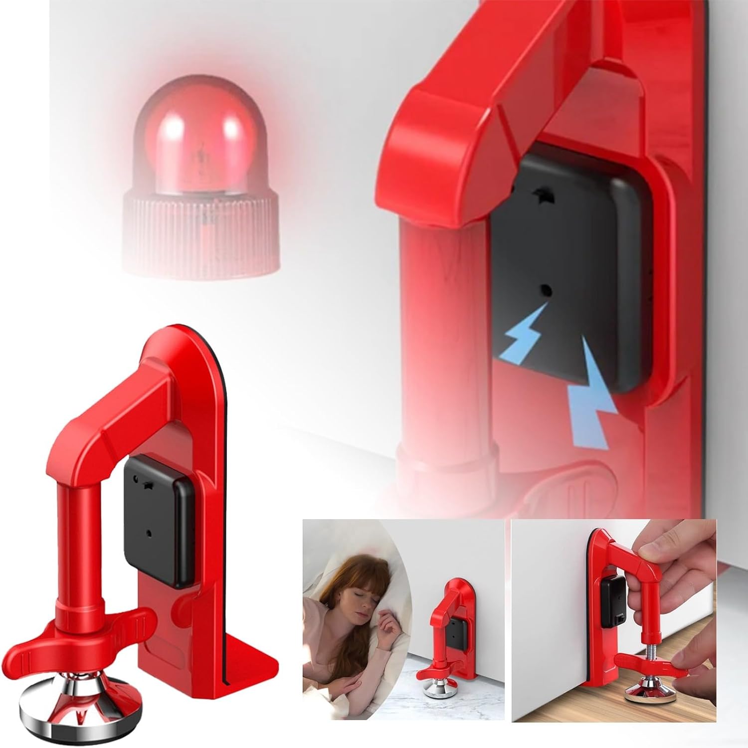 Door Stop Alarm - Сигнализация с питанием от батареи, дверной