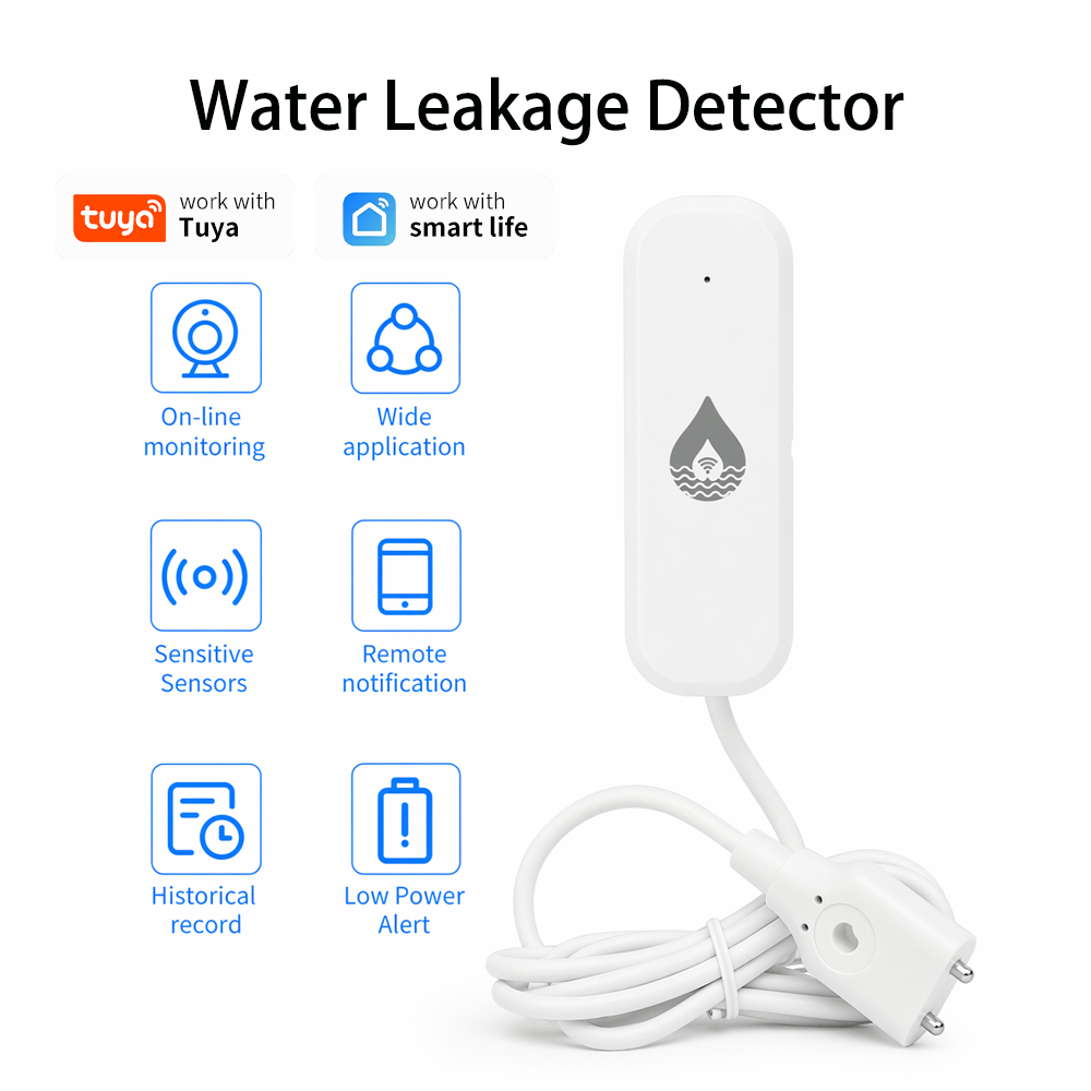 Water Alarm Sensor - Датчик протечки воды YFK WiFi/Zigbee, умные