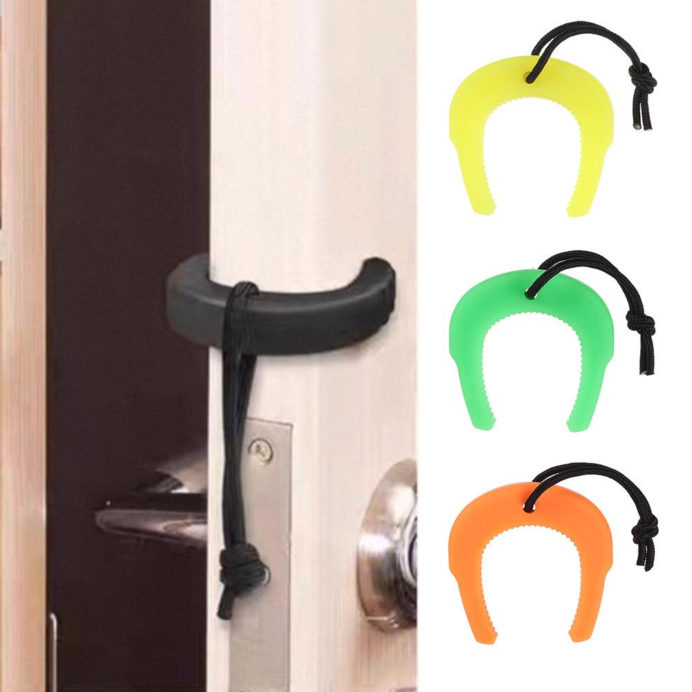 Door Stop Alarm - Высококачественный резиновый дверной клин, пожарный механизм,