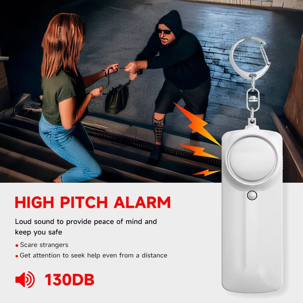 Personal Alarm Keychain - Персональная охранная сигнализация 130 дБ с