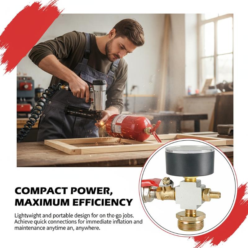 Fire Extinguisher Small - Портативный мобильный воздушный компрессор: аксессуары, малый
