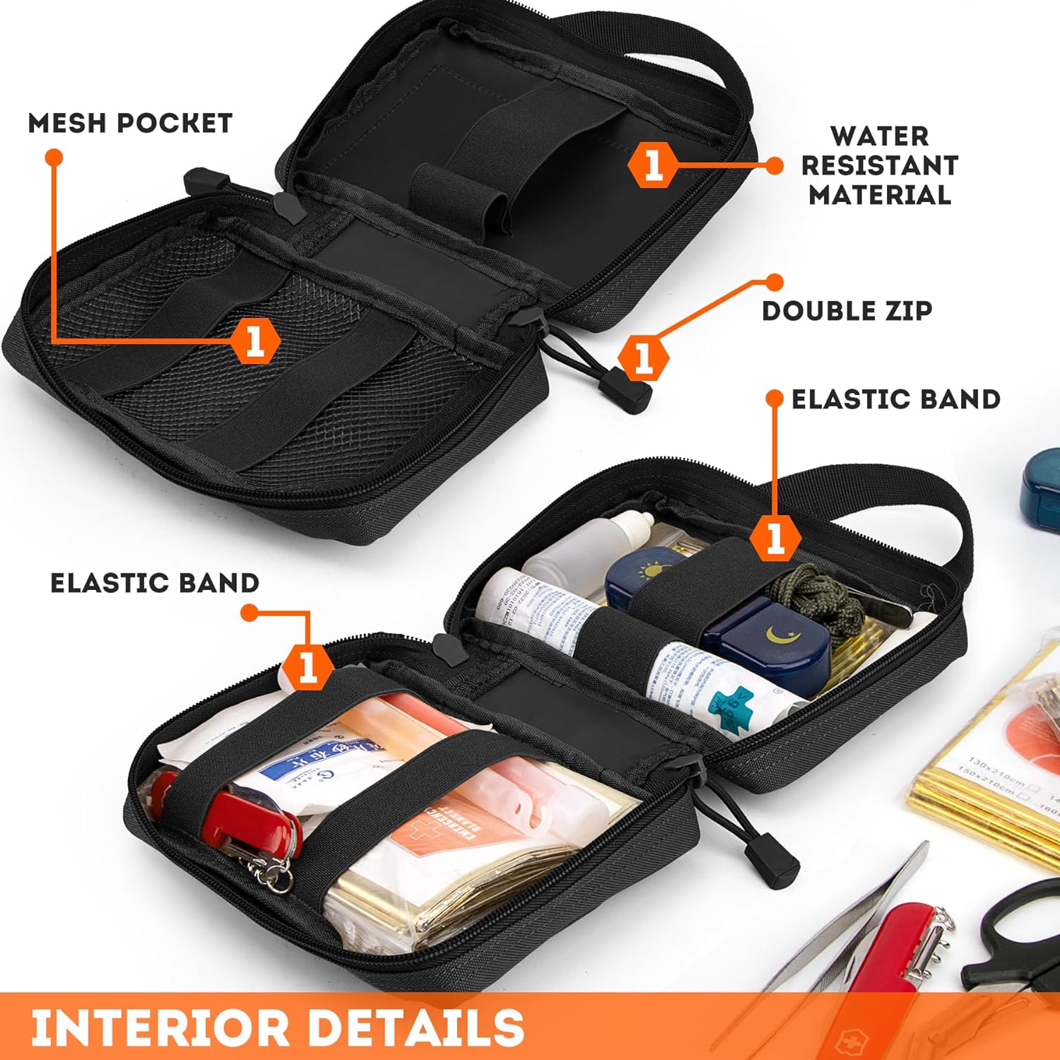 Тактическая сумка EMT, обновле – обзор и цена First Aid Bag Kit