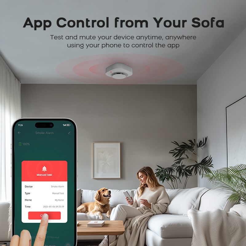 Детектор дыма ZIGBEE для домаш – обзор и цена Smoke Detector Interconnected
