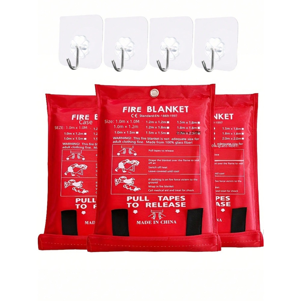 Огнестойкое одеяло 39,37 х 39, – обзор и цена Fire Blanket Kitchen