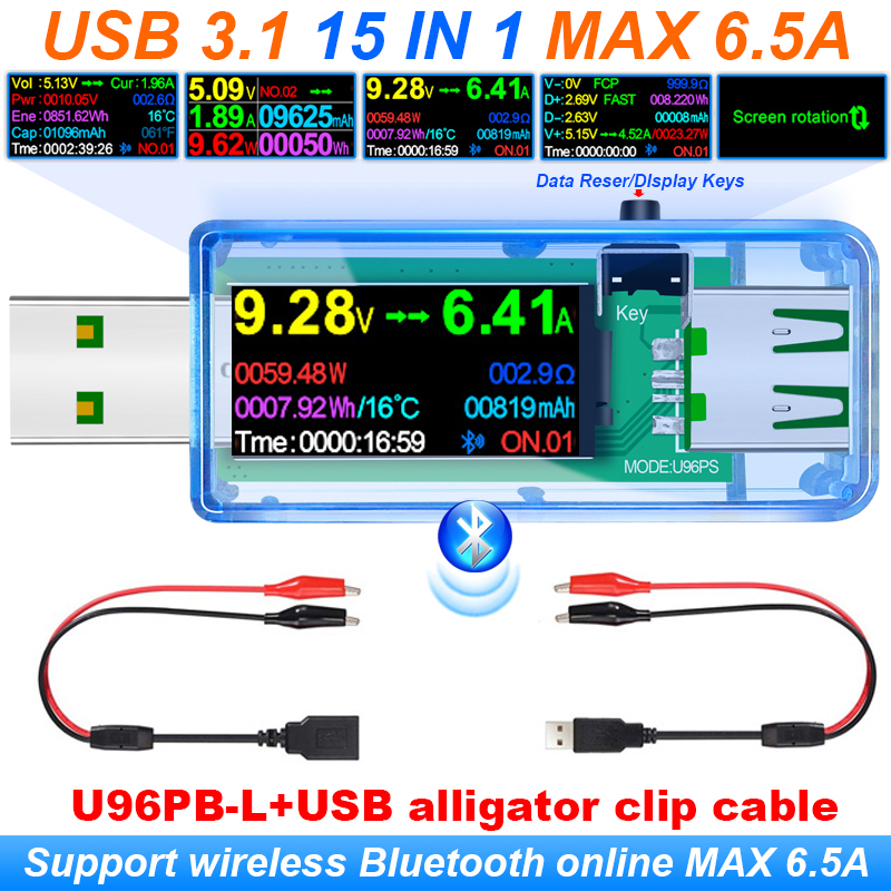 15 в 1 USB 3.1 тестер цифровой – обзор и цена Co Detector Plug