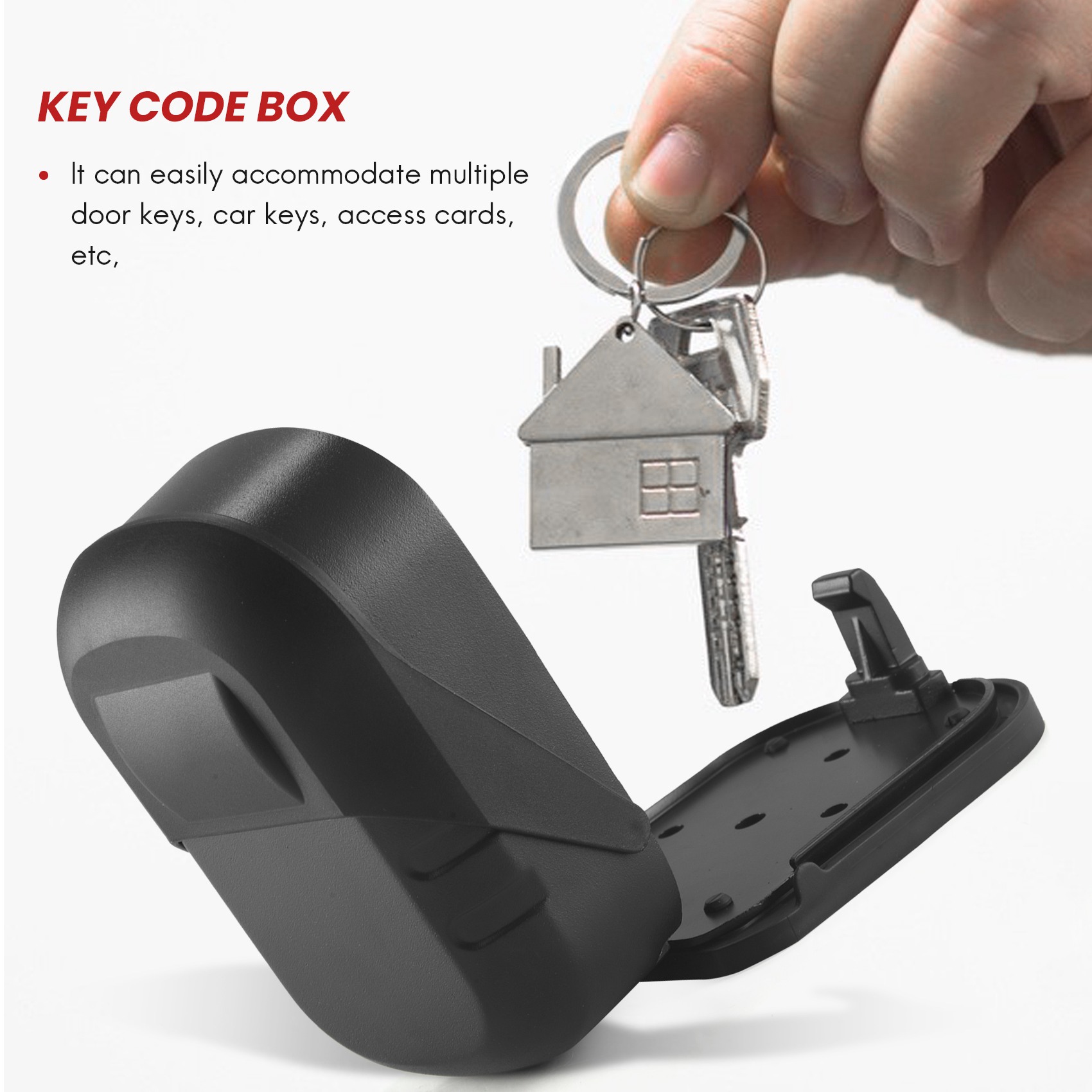 B27B Ящик для ключей Настенное – обзор и цена Lockbox Key Secure