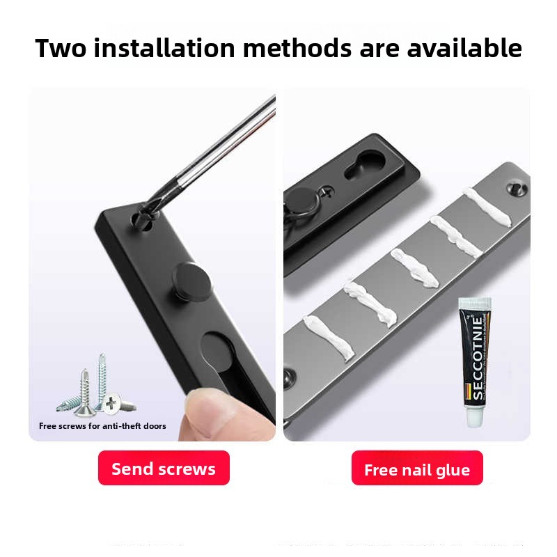 Без сверления, из нержавеющей  – обзор и цена Security Chain Door