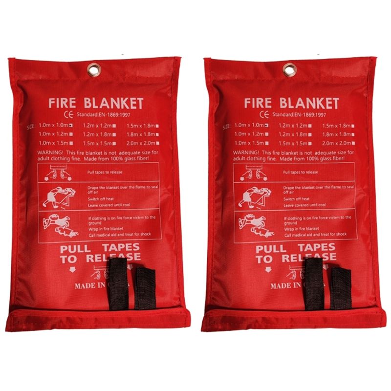 Акция: 2 шт. аварийных противо – обзор и цена Fire Blanket Kitchen