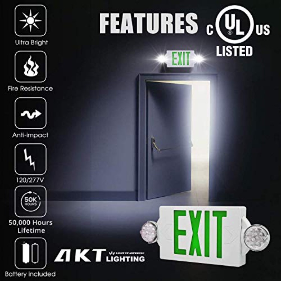 Аварийный светильник для эваку – обзор и цена Emergency Exit Sign
