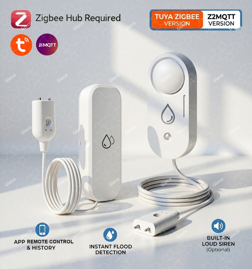 Датчик протечки воды Zigbee, д – обзор и цена Water Alarm Sensor