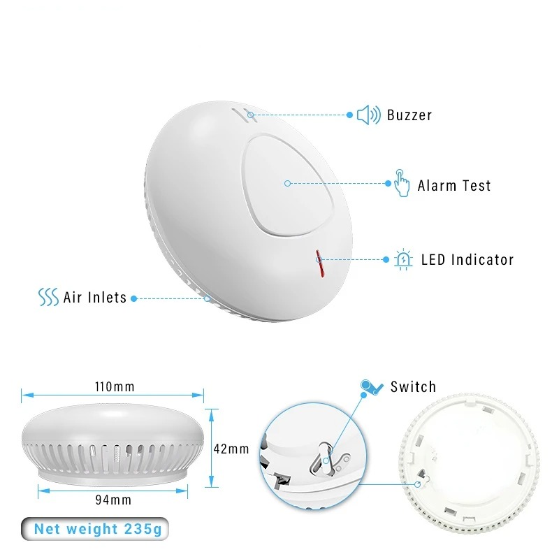 Система безопасности умного до – обзор и цена Smoke Detector Interconnected
