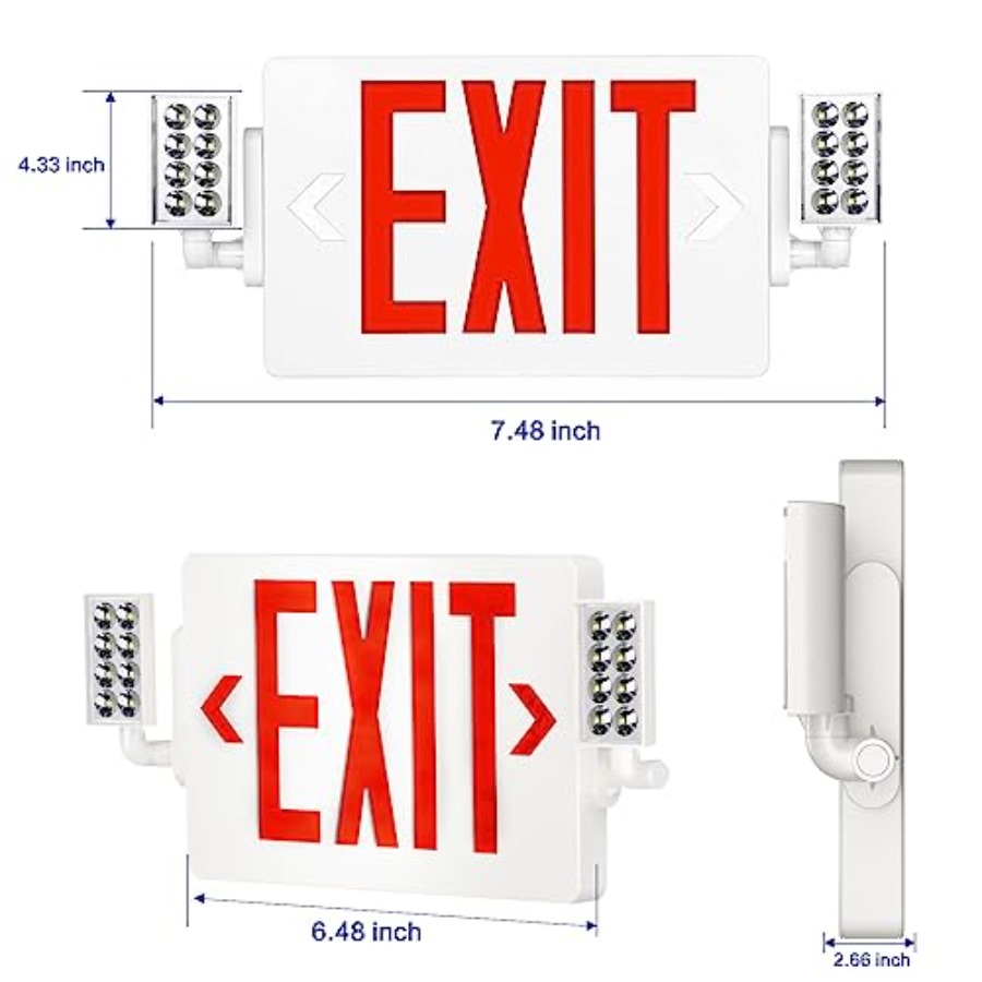 Spectsun 1 шт. Указатели выход – обзор и цена Emergency Exit Sign