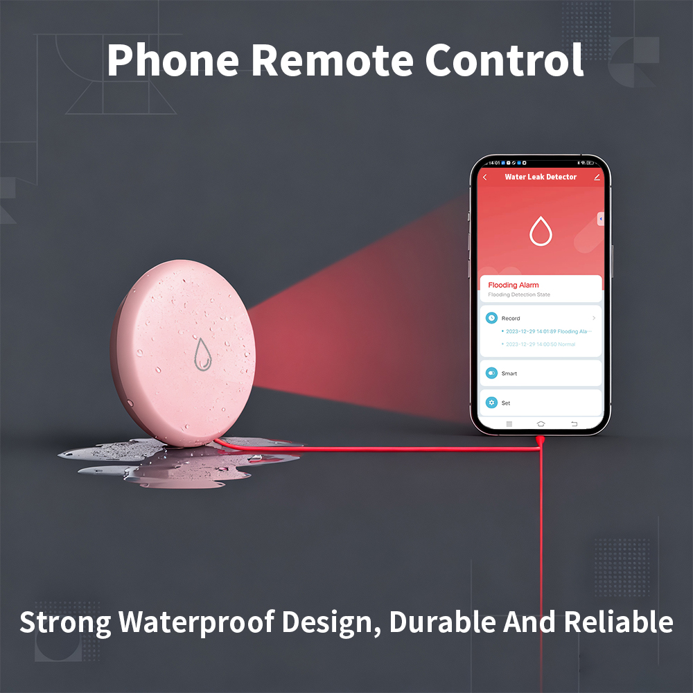 Датчик протечки Zigbee, светод – обзор и цена Water Alarm Sensor
