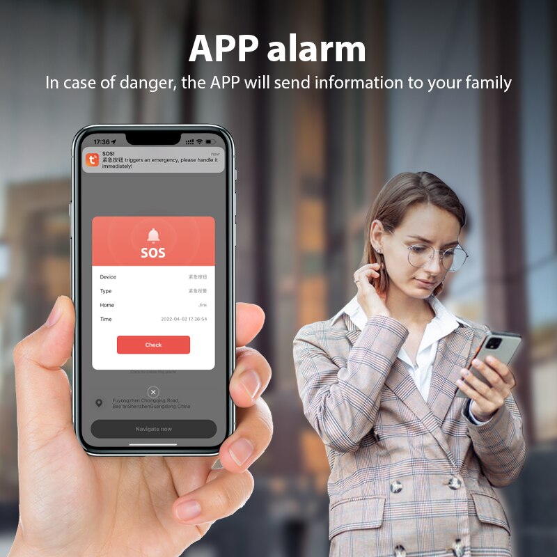 Персональная сигнализация SOS  – обзор и цена Personal Alarm Keychain