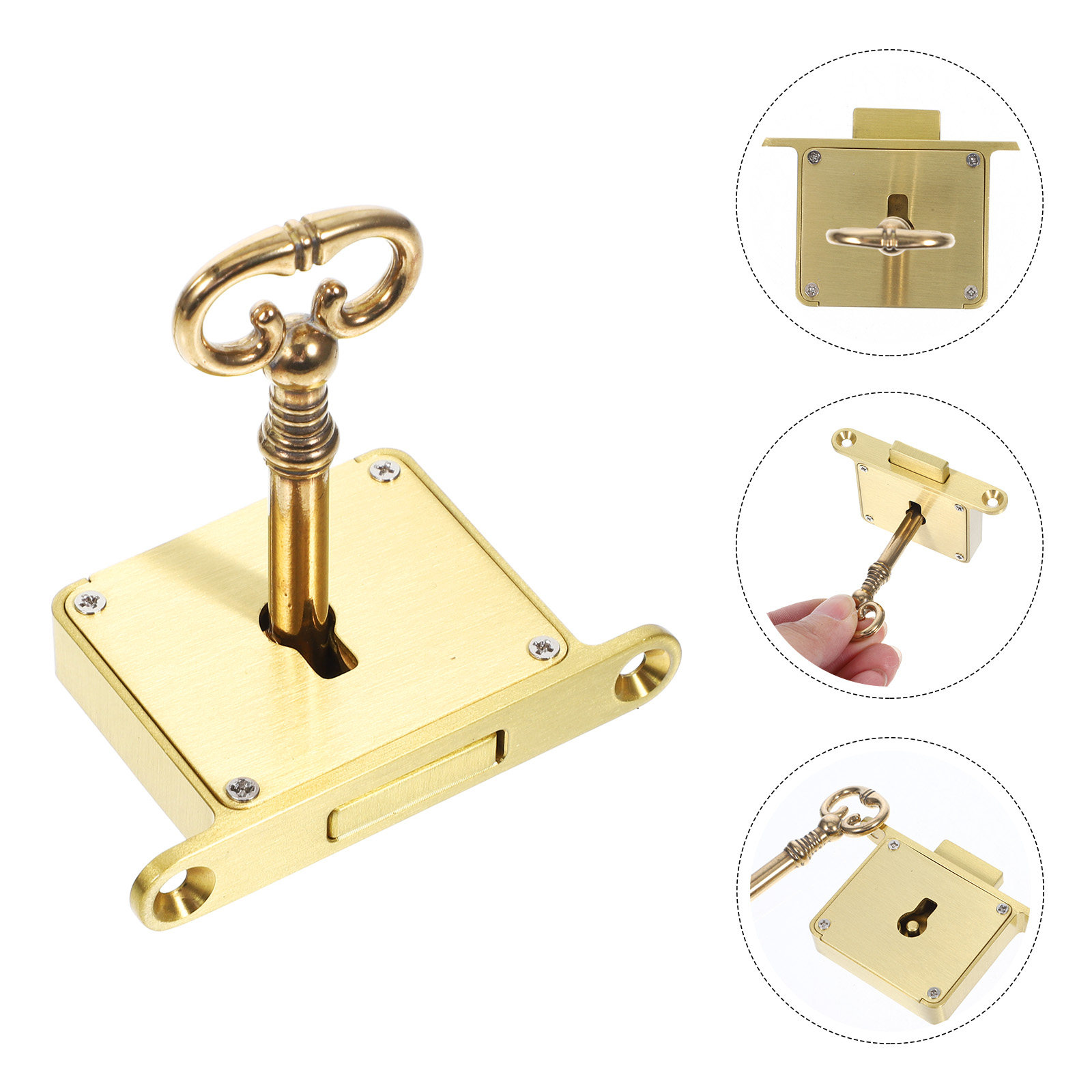 Комплект из 1 прочного латунно – обзор и цена Lockbox Key Secure
