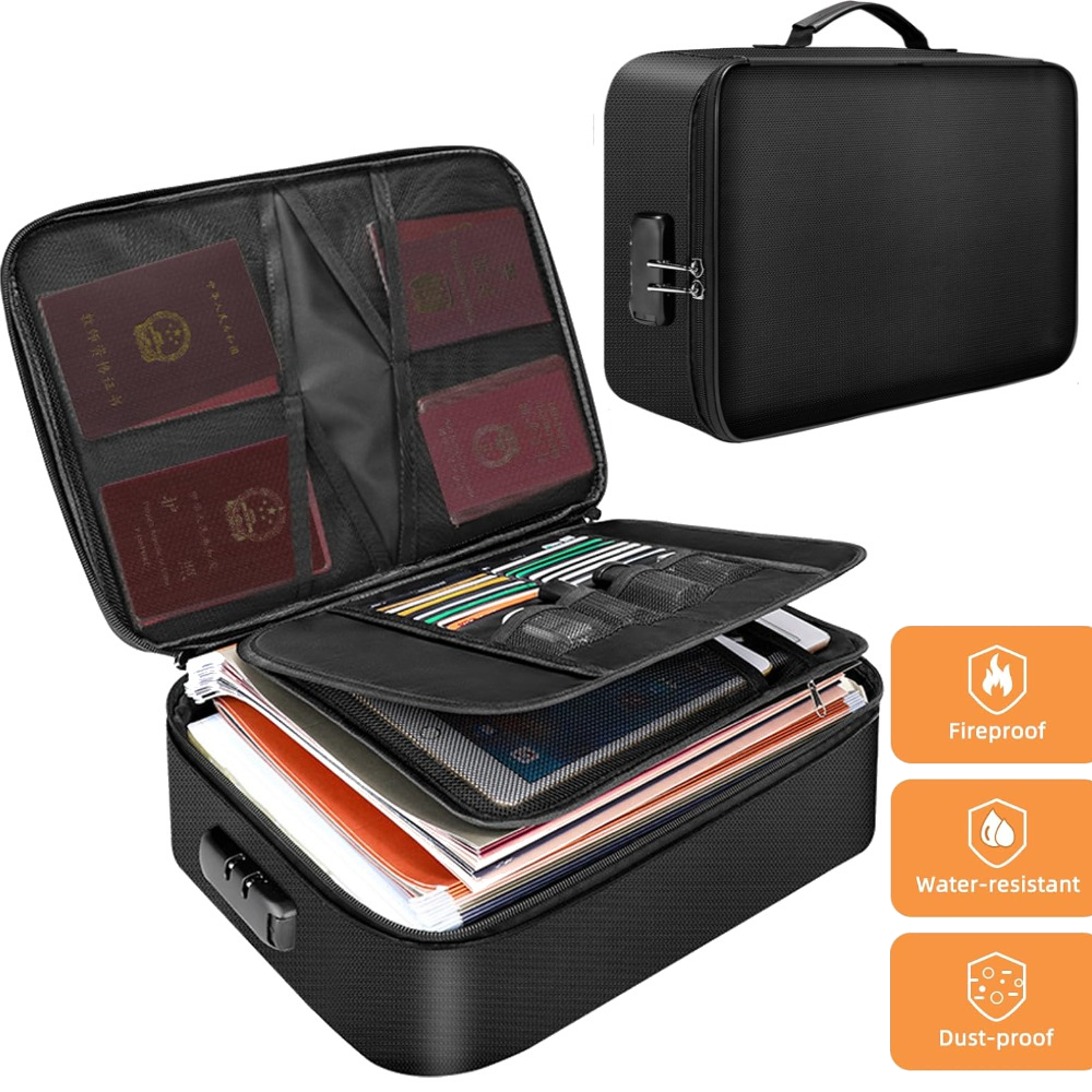 Огнестойкий ящик для документо – обзор и цена Fire Safe Document