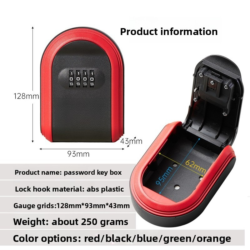 Пластиковый ящик для ключей с  – обзор и цена Lockbox Key Secure