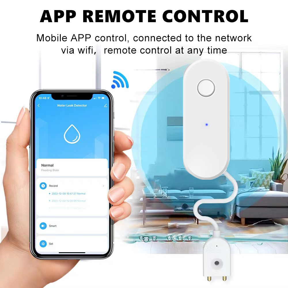 Умный датчик утечки воды Tuya  – обзор и цена Water Alarm Sensor