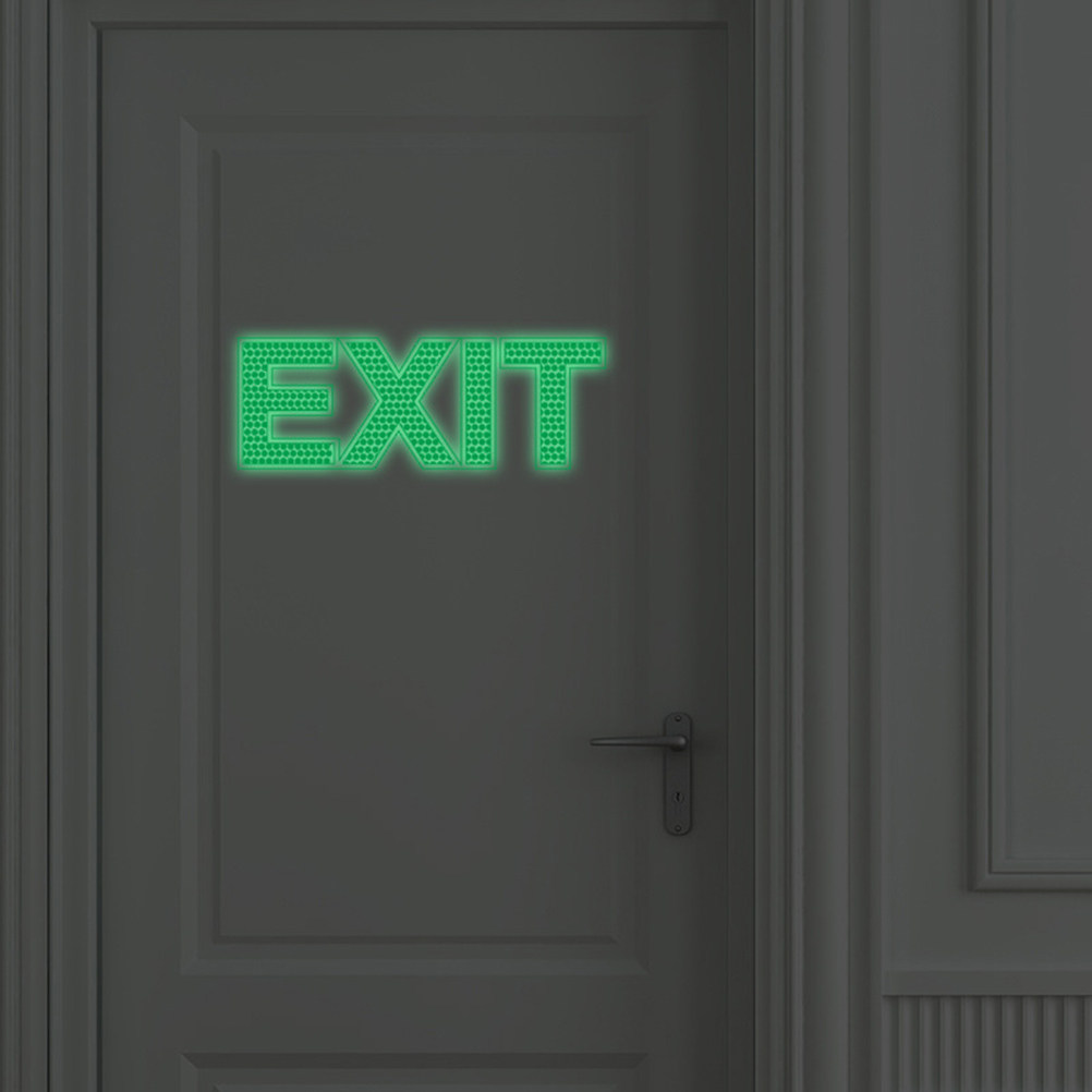 2 шт. светящиеся в темноте нак – обзор и цена Emergency Exit Sign